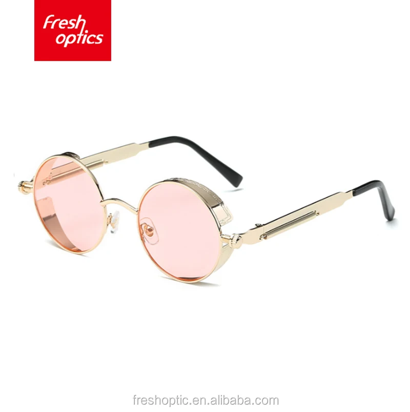 Factory supply fresh optics city vision round sunglasses