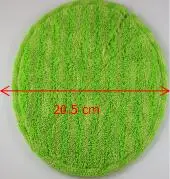 Mop  head microfiber pads flat round mop head cleaning pads  mop replacement head microfiber pads