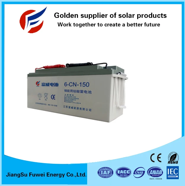 
Professionally manufacturing lead carbon battery 12v 150Ah VRLA battery for solar power system 