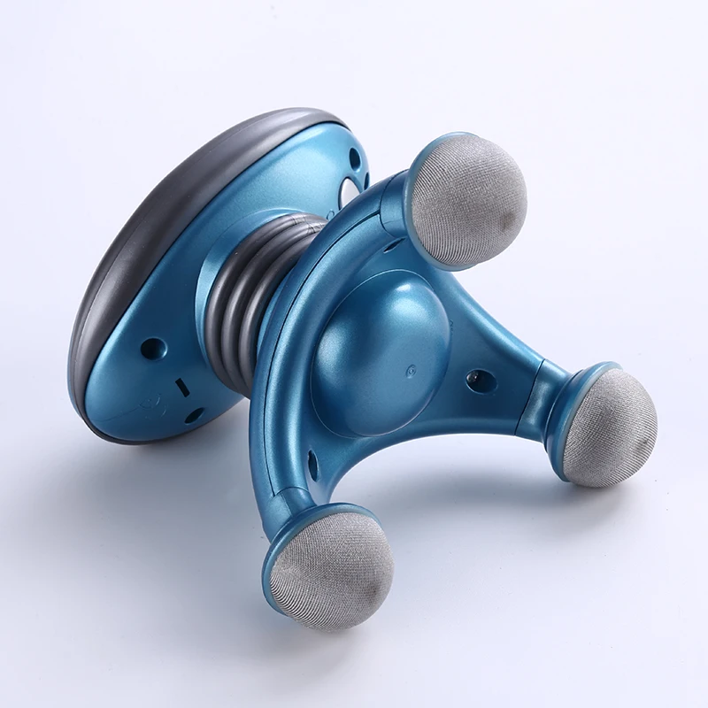 Electric battery operated mini massager plastic hand massage