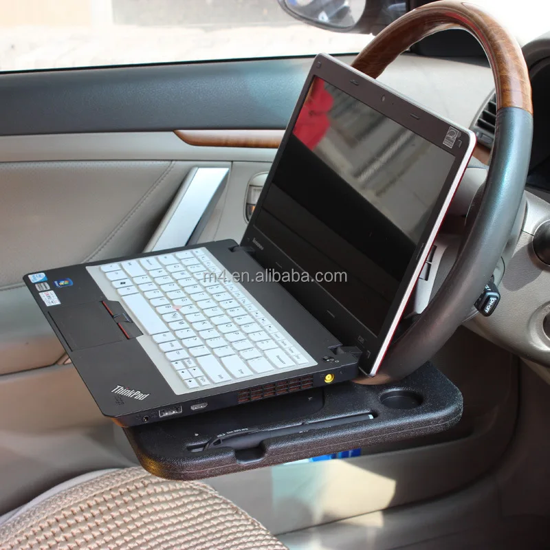 M4 Multifunction car laptop desk steering wheel table