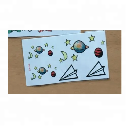Tattoo Sticker cute stars moon cartoon tattoo stickers flash tattoo
