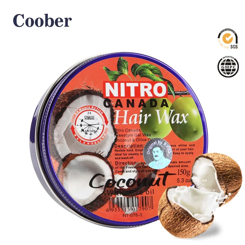 Freestyle Hair Fragance Fruit Hair Wax Oem Nitro Canada Organic Vegan Men Fair Trade Adults Curly Hair