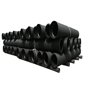 China Manufacture Pipe Supplier 200mm to 800mm HDPE double layer corrugated pipe