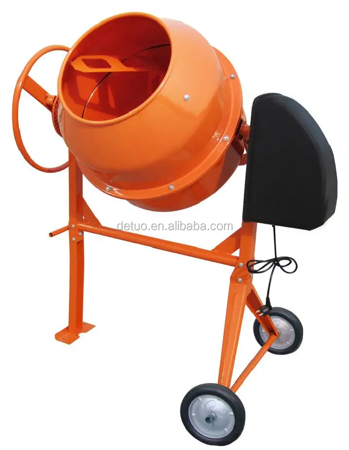 Factory price European standard 550w 140L Concrete Mixer with foot pedal