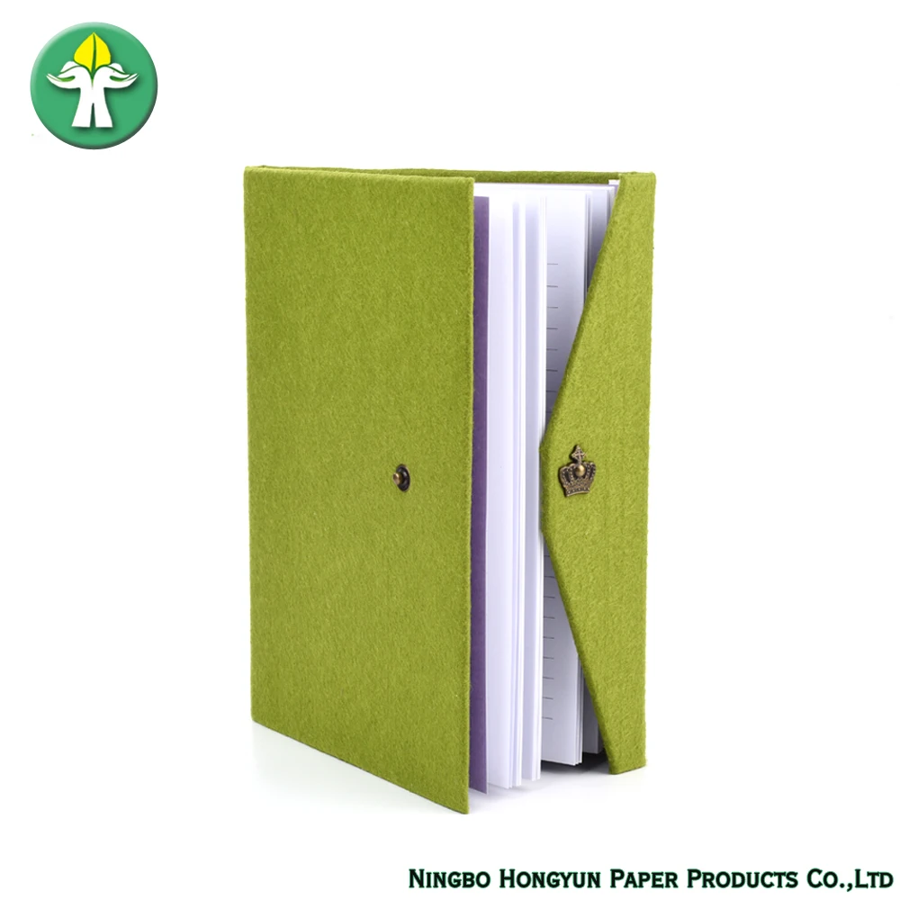 Felt Notebook Artificial Wool Book Cover Handmade A4 A5 Felt Book