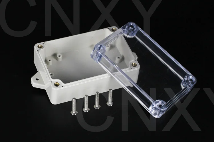 IP 65 Waterproof ABS enclosure plastic junction box with ear 100*68*40mm