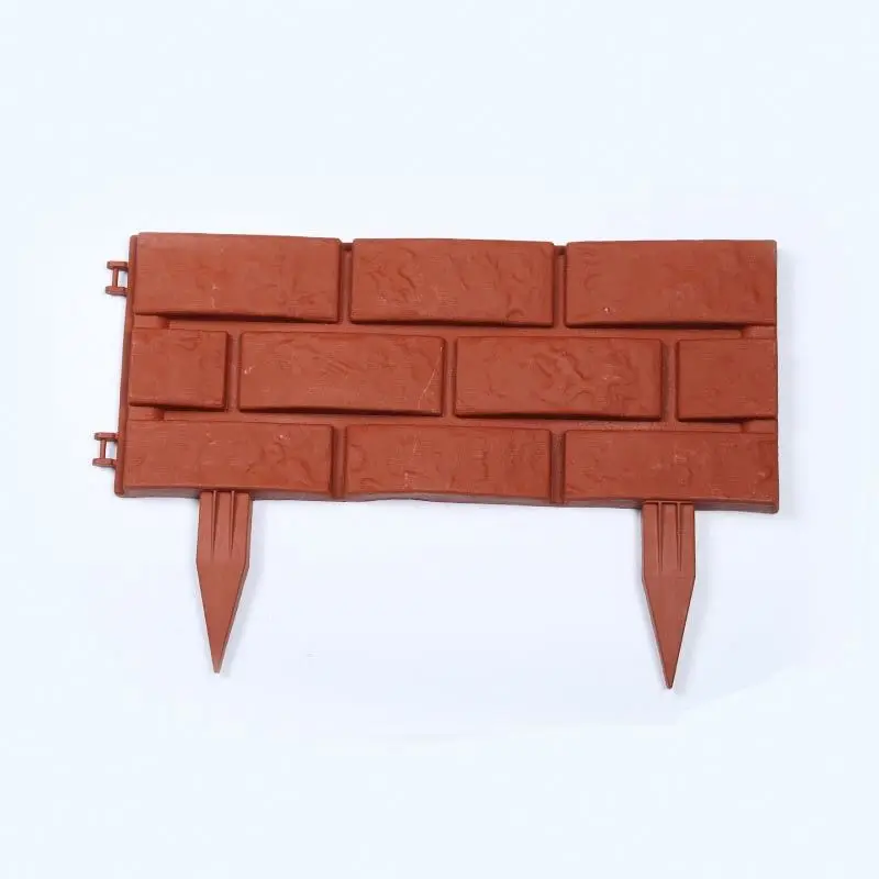 Amazon hot sale made in China foldable garden stone plastic fence