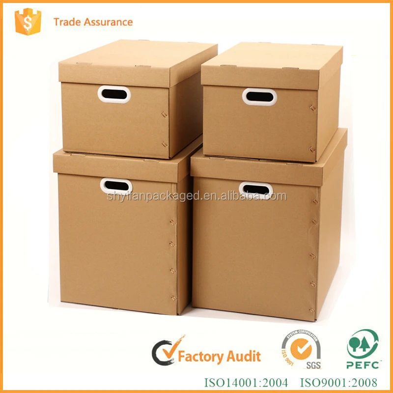 Оптовая принять печать логотипа на заказ перемещения коробки