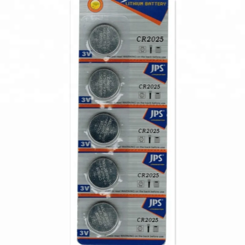 China factory supply 3V CR1025, CR 2032, CR2016, CR Series lithium button cell Li-MnO2 battery