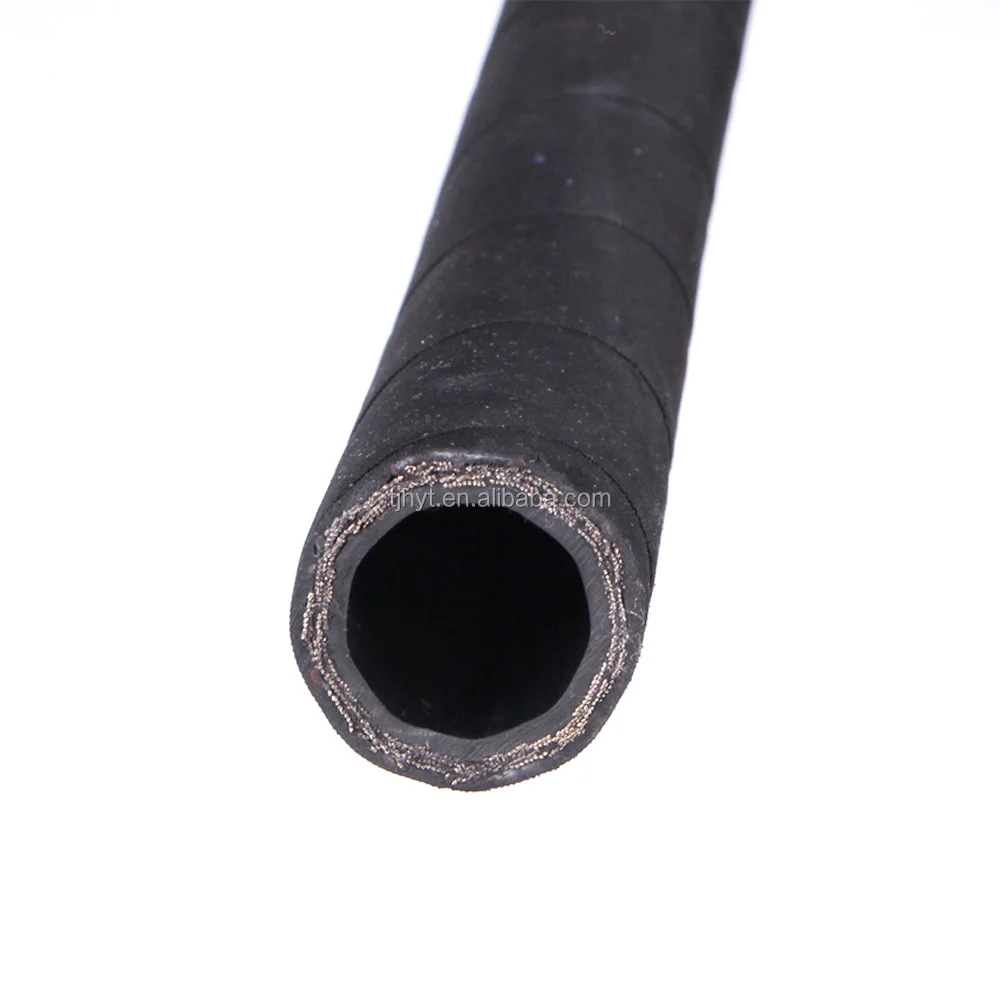 Fabric Covered Hydraulic Oil Resistant Rubber Flexible Hose
