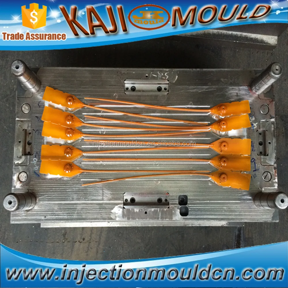 10 cavities hot runner PP seal plastic mold from china