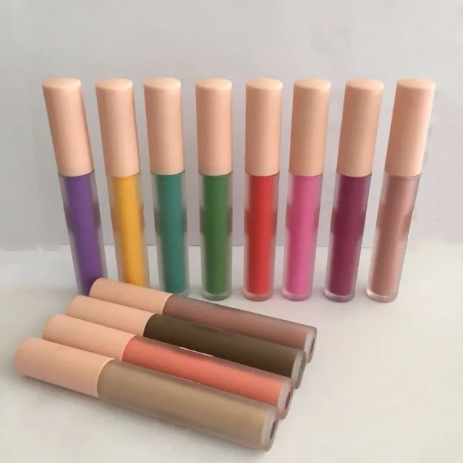 tear and burgundy liquid lipstick lips colors brands make up from Zhilan