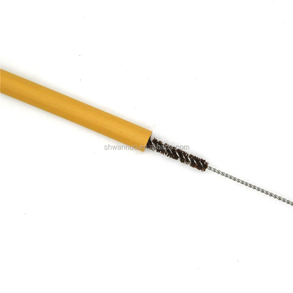 WanuoCraft Reusable Organic Bamboo Drinking Straw With Coconut Coir Fiber Cleaning Brush