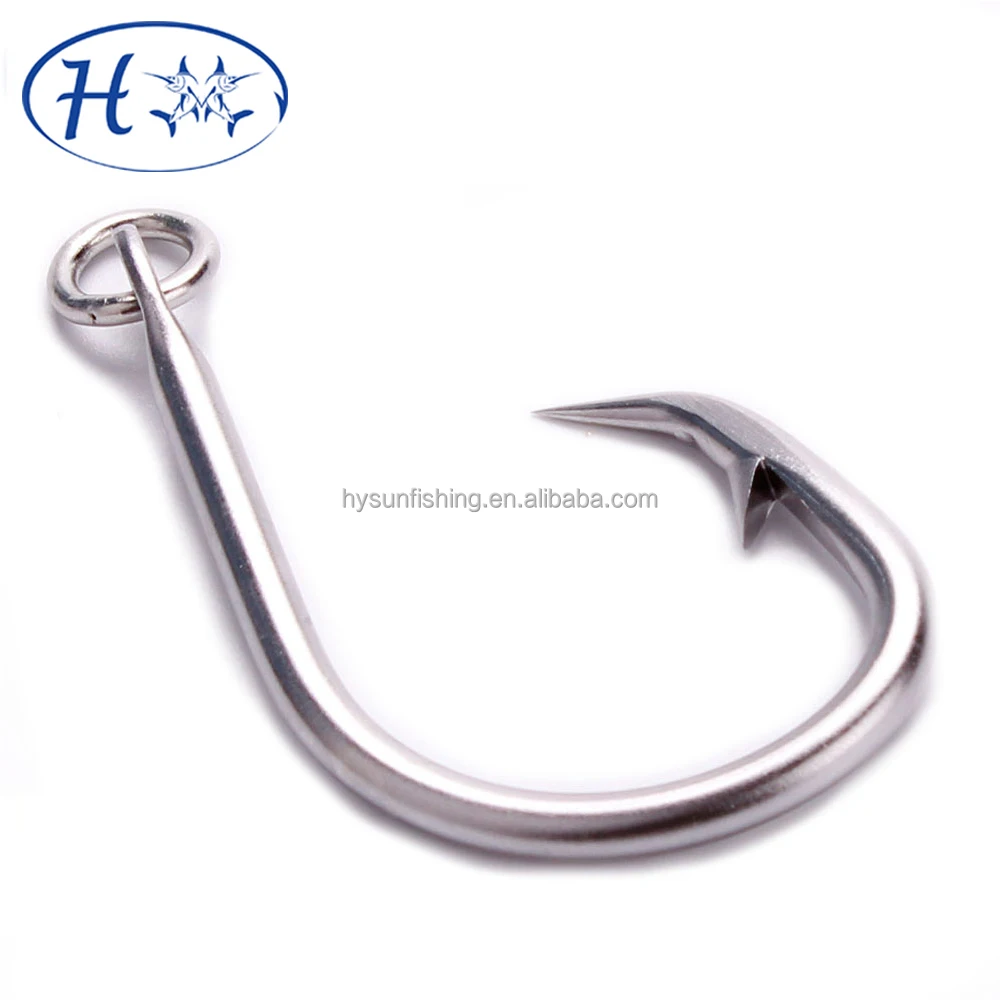 
Stainless Steel Circle hook Strong fishhook,Tuna Fishing Hooks manufacture 
