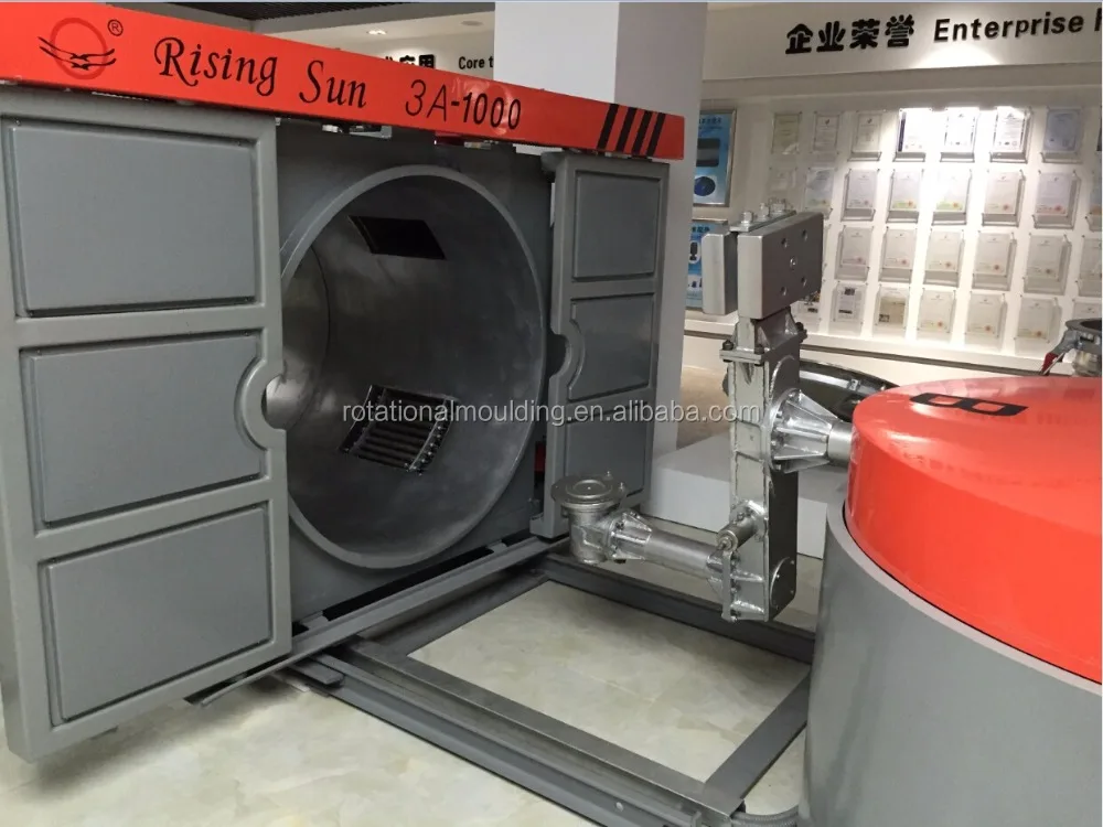 two arms shuttle machine plastic making machine