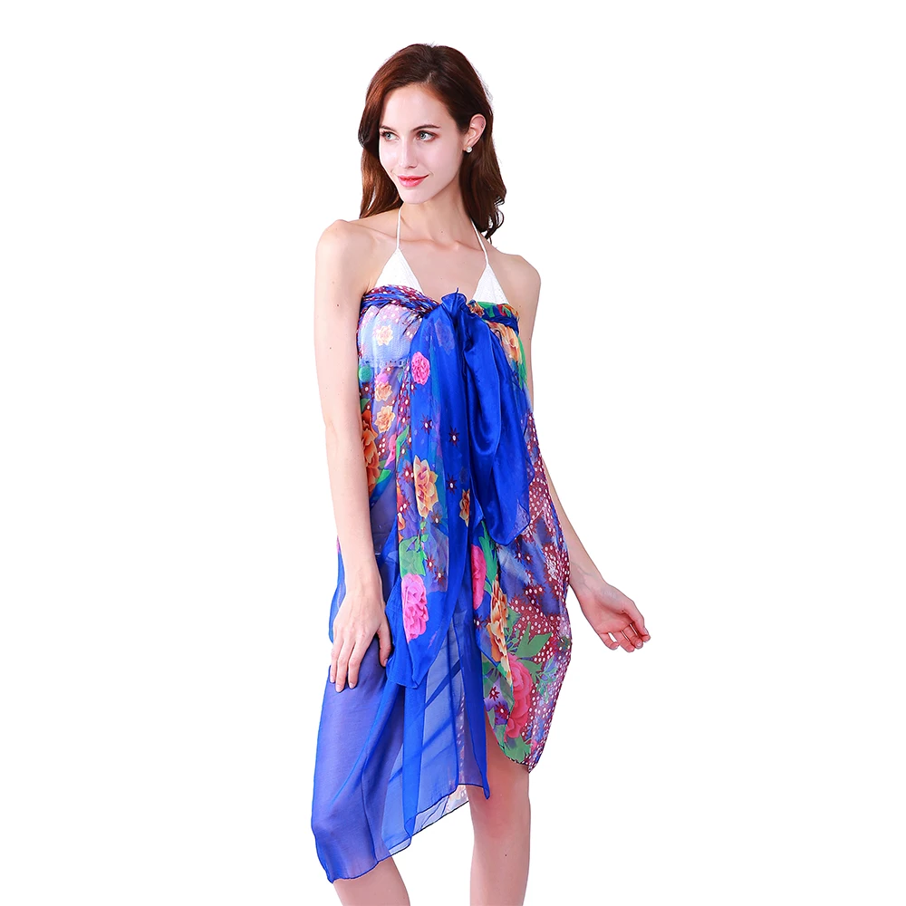 Bangkok lungi sarong floral beach long printed sarong