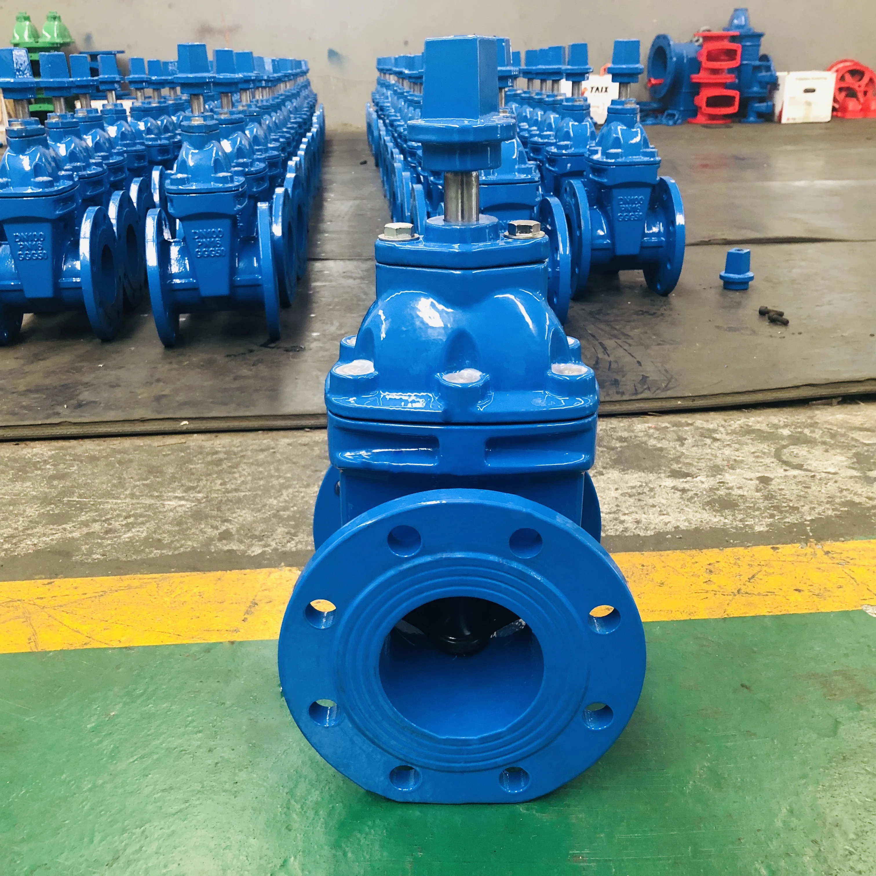 Underground Square Head Flange Sluice Gate Valve