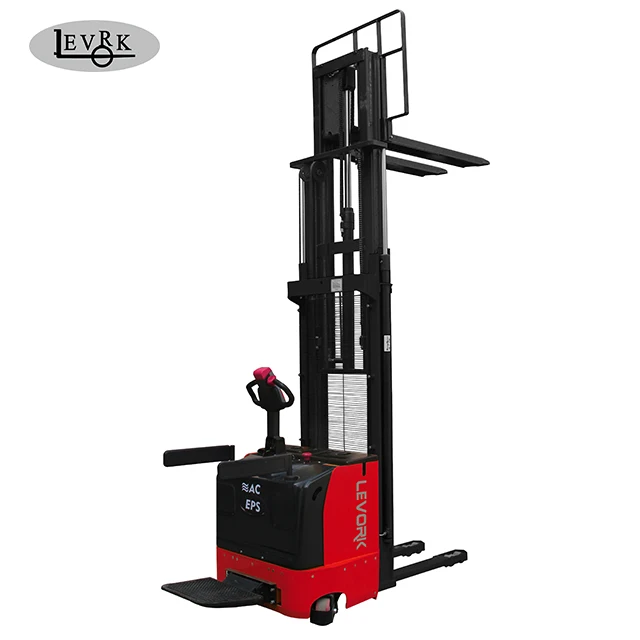 1500kg 4500mm 5000mm 6m 7m 2ton Electric Pallet Stacker
