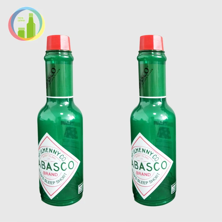 
dark green round chili sauce plastic bottle plastic liquid condiment bottles soy sauce and vinegar cruet kitchen leakproof oiler 