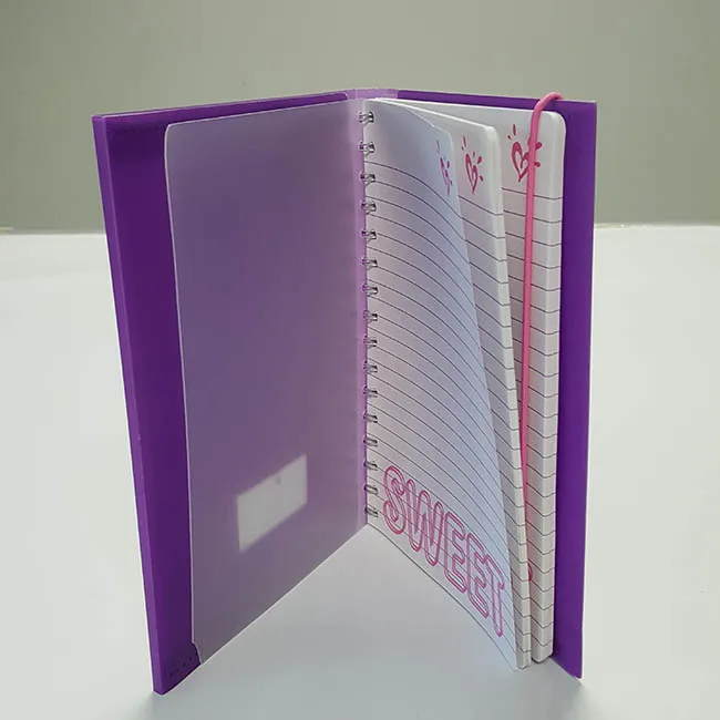
Lighting up with versatility gift personal article colorful thin shiny journal to light your feeling and life 