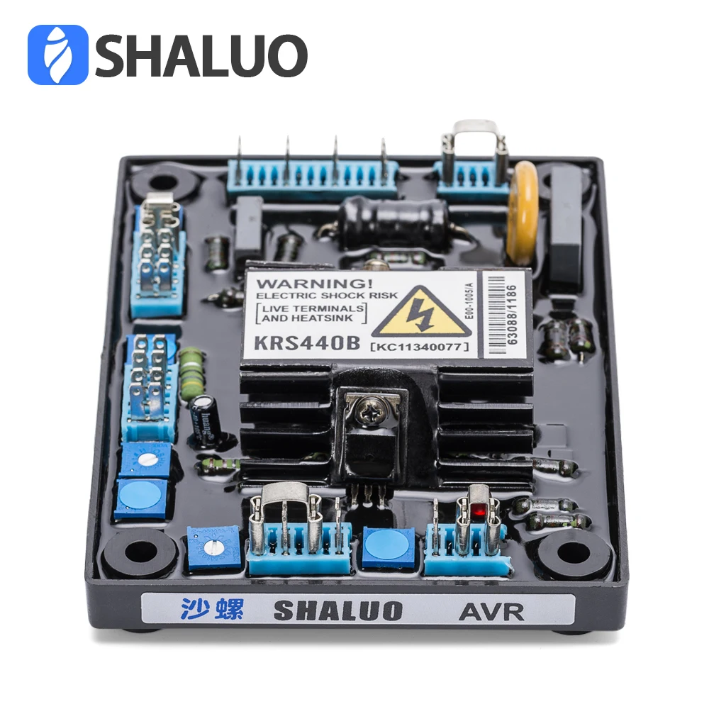 KRS440B Alternator Avr Three phase Diesel Generator Set  electronic board automatic voltage stabilizer circuit diagram