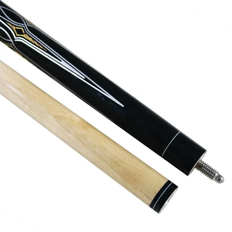 Christmas Gift Two-piece 8 ball Pool Table Que Stick Billiard Cue 13mm 145cm