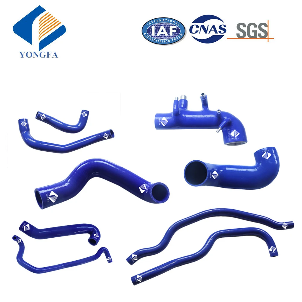 Силиконовый радиатор турбо шланг комплект