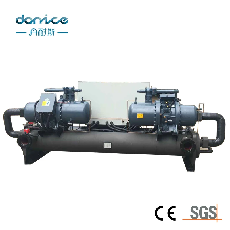 
Double screw Compressor 450kw Water Cooled Screw Chiller Manufacturer 