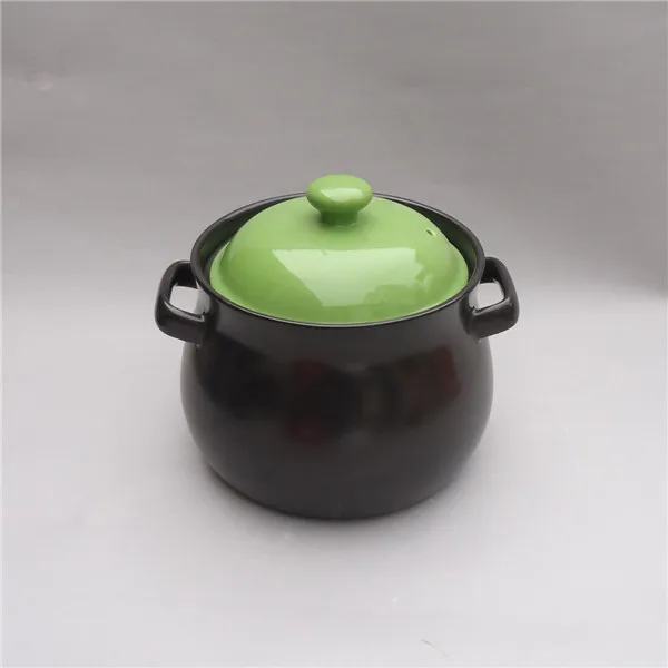 porcelainlarge cooking pot, multi-purpose cooking pot, fire resistance cooking pot
