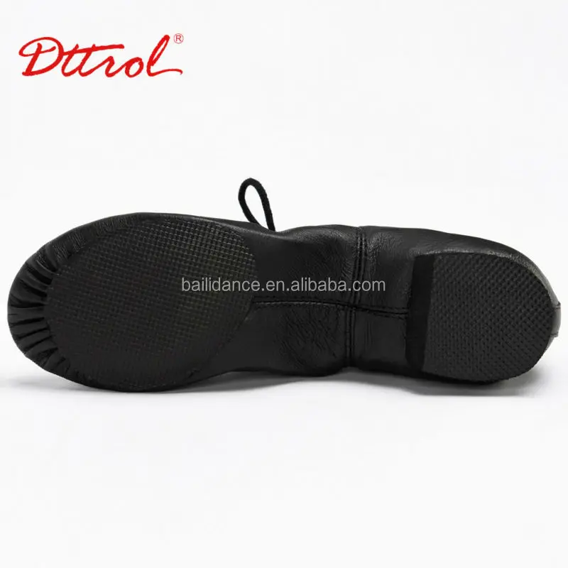 
D004715 Dttrol dance split sole lace up jazz shoes 
