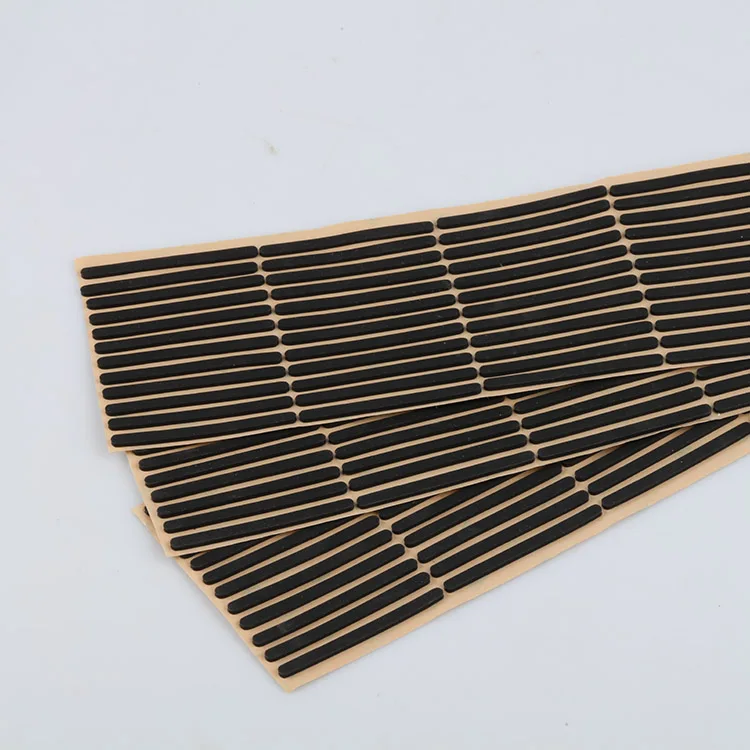 Die Cut Ejection Rubber With Adhesive For Die Cutting Machine