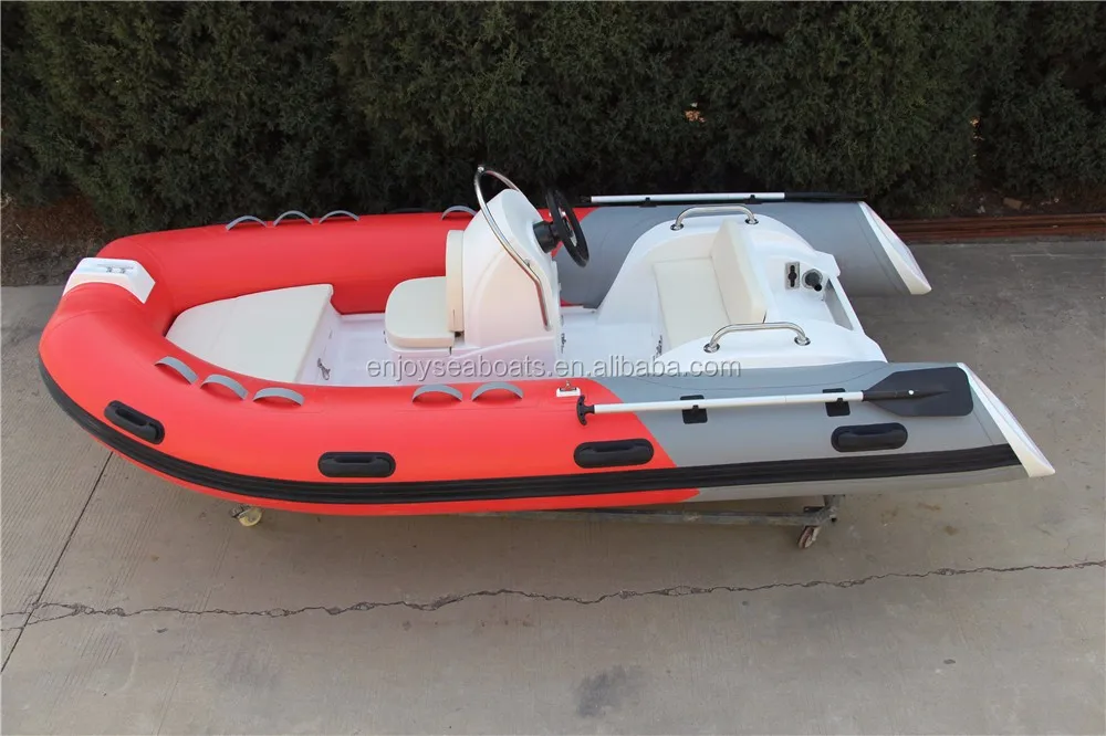 CE certfiicate most popular 3.9m fiberglass rib inflatable boats for sale