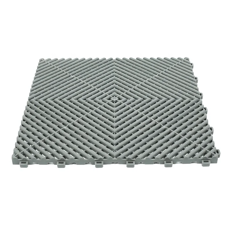 Garage Flooring Car Floor Mat PVC Interlocking Garage Plastic Floor Tile
