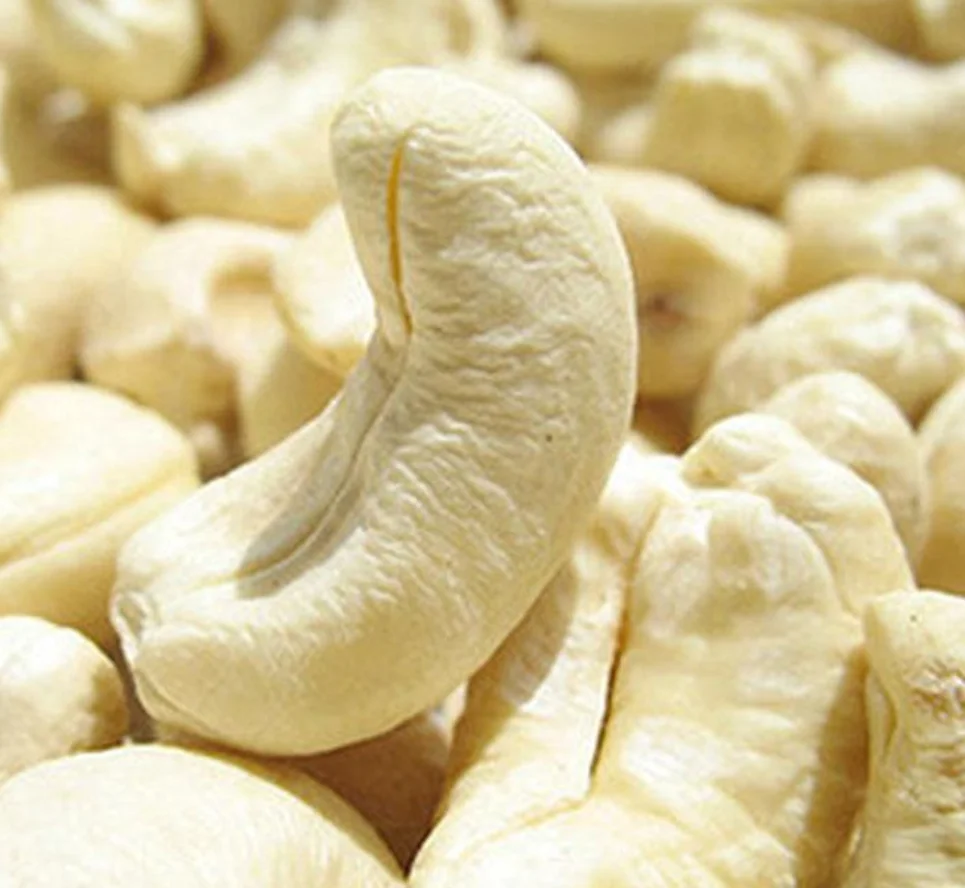 Сушеные сырые орехи кешью в форме почек для еды