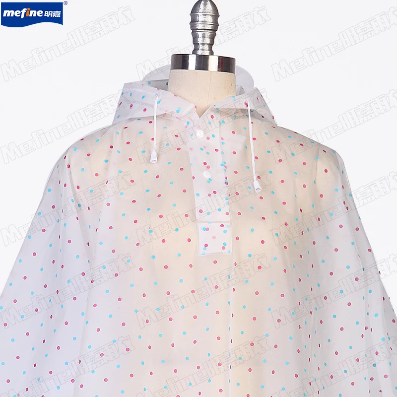 Customized Logo Fashion Outdoor Plastic Adult Raincoat Motorcycle Waterproof Adults Bicycle Raincoat