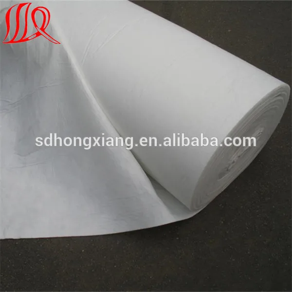 
PET Short fiber geotextile road fabric price 