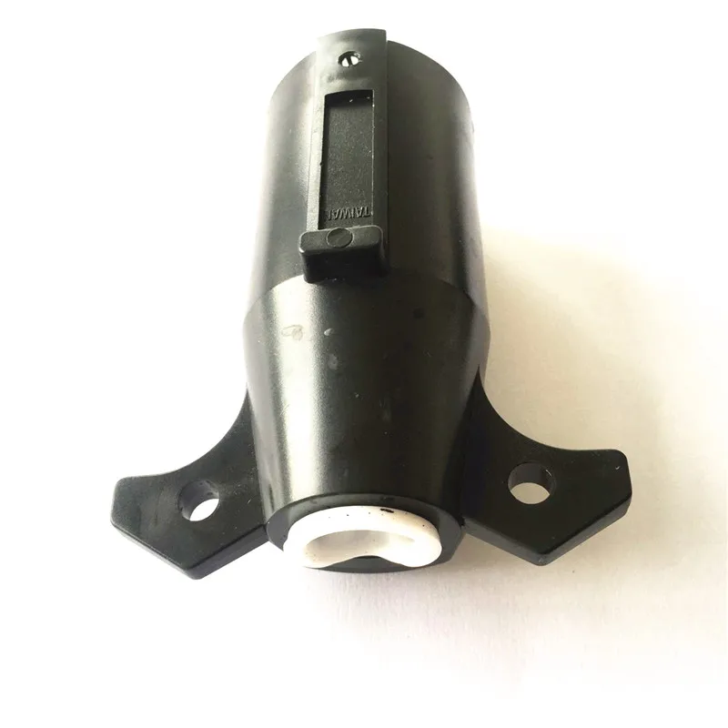 china high quality 6 Way Round Pin to 4 Way Flat Adapter, RV boat Blade wire harness Trailer Adapter