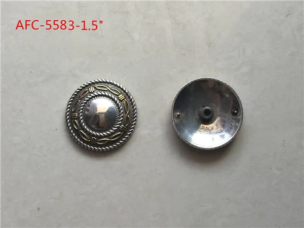 antique conchos buckles with rope