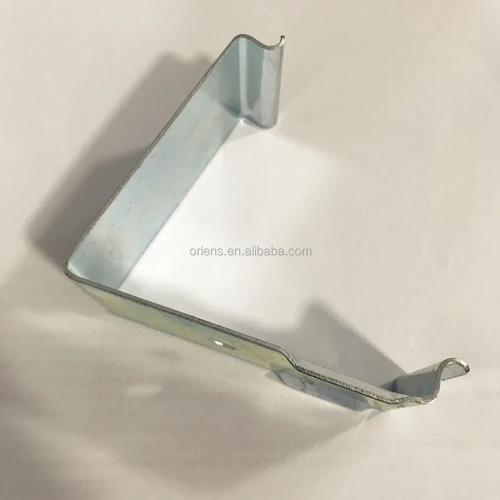 Custom V type wooden crate clips wooden crate galvanized metal lock sheet metal spring clips