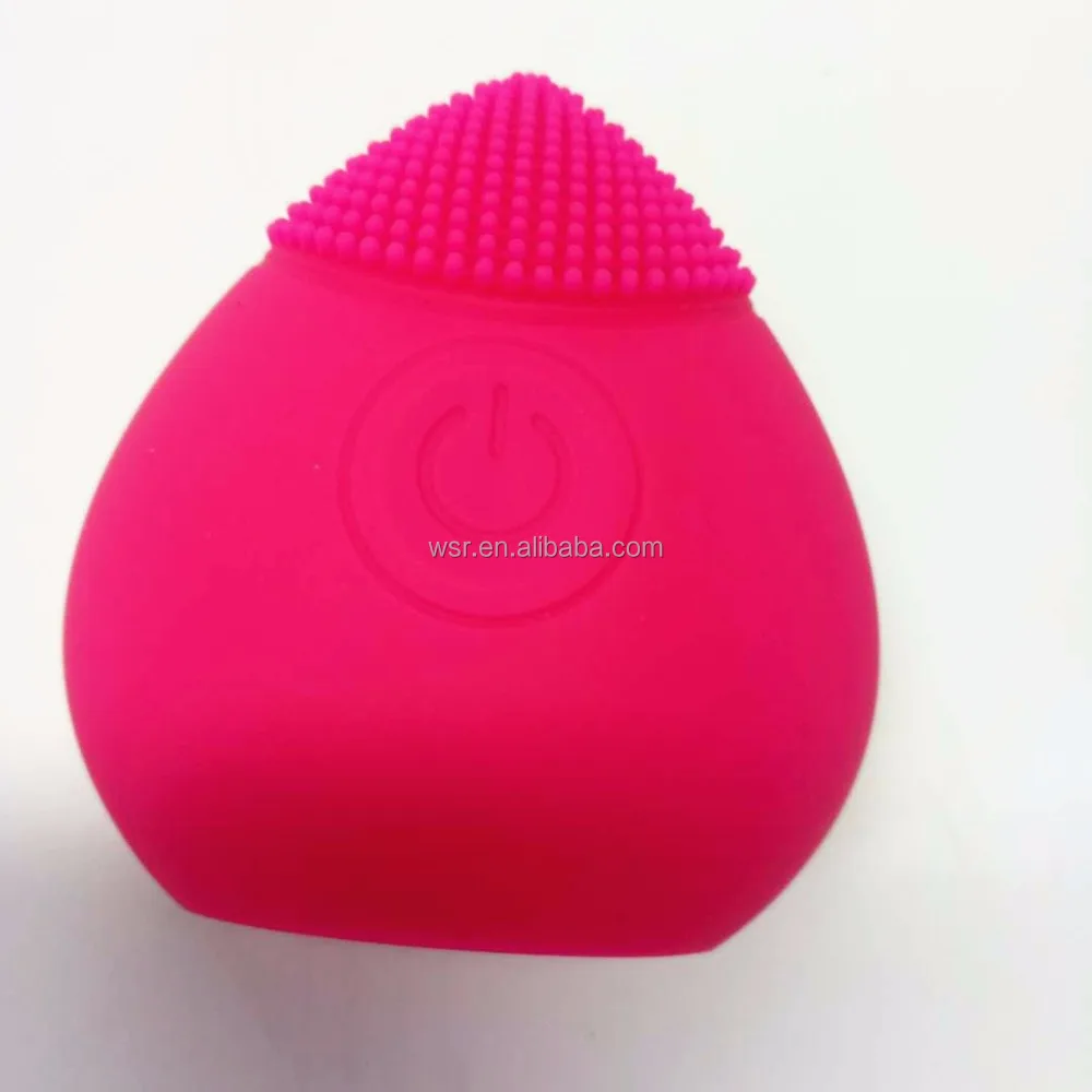Dongguan world strong rubber Silicone cleaning case for electric cleansing instrument,silicone brush cleansing
