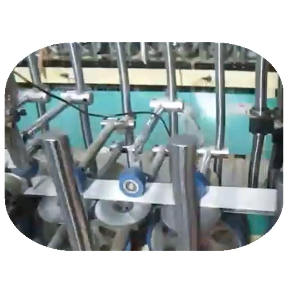 
High speed PUR hotmelt glue PVC film wrapping machine for door frame 