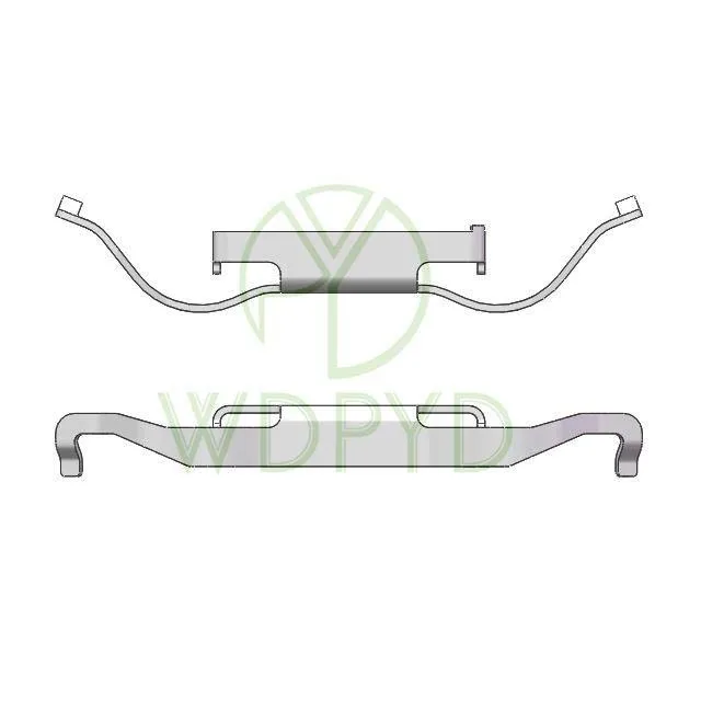 Hot Selling Brake Clip Clips Stainless Steel Hardware Kit Brake Caliper Repair Other Auto Spare Parts For Volkswagen 109-1288