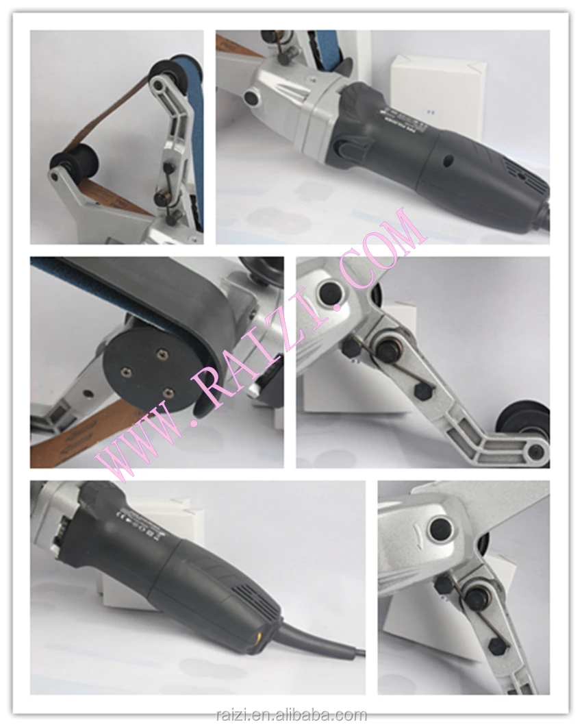 Raizi -high quality hand held belt polishing sanding machine for stainless steel