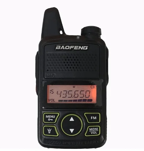  Baofeng T1 недорогое портативное мини-радио Любительская рация UHF радио на 20