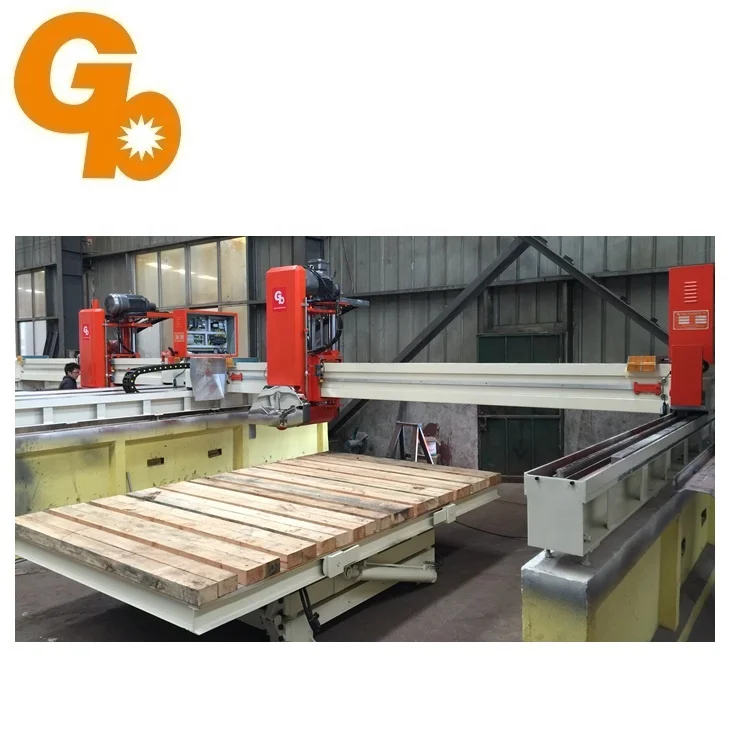 Моно-мостовая пила для камня