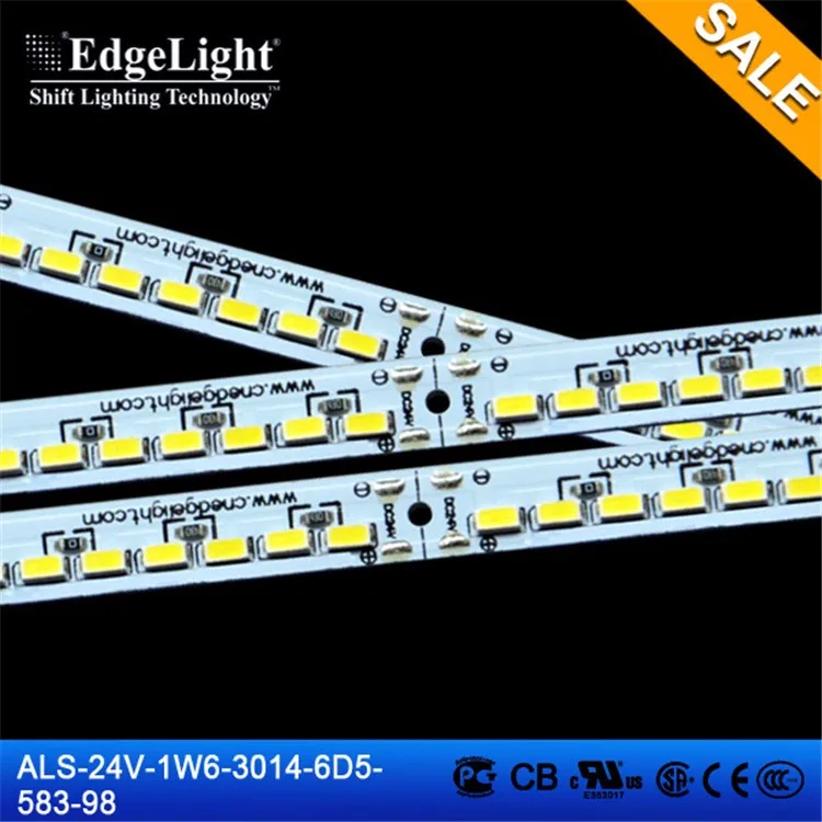 DC 12V CRI 80 High Lumen SMD 3014 Warm White Led Light Strip super slim led strip bar light led hard strip