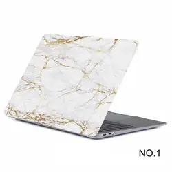 For Macbook Air 13 inch Mable Pattern Plastic Cases Cover for Macbook Pro 13 14 15 inch