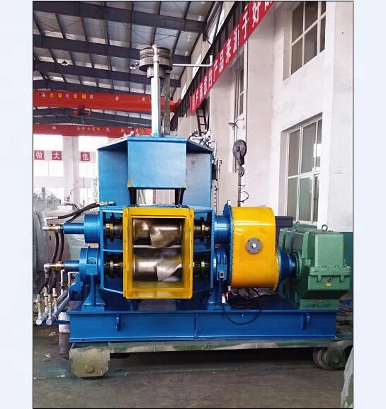 75L Hydraulic rubber compound kneader machine / dispersion kneader mixer / rubber sheet production line