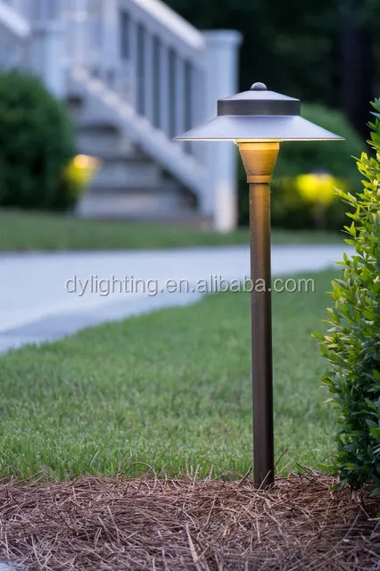 Heavy Duty Solid Brass 3w Integrated 12V led landscape led garden area Light